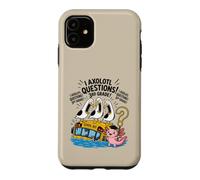 Funny I Axolotl Questions 3rd Grade Pun Class Seagull Scream Case for iPhone 11