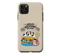 Funny I Axolotl Questions 3rd Grade Pun Class Seagull Scream Case for iPhone 11 Pro Max
