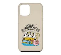 Funny I Axolotl Questions 3rd Grade Pun Class Seagull Scream Case for iPhone 12/12 Pro