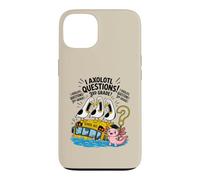 Funny I Axolotl Questions 3rd Grade Pun Class Seagull Scream Case for iPhone 13