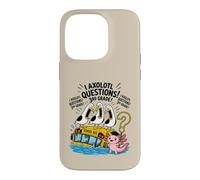 Funny I Axolotl Questions 3rd Grade Pun Class Seagull Scream Case for iPhone 14 Pro