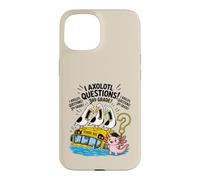 Funny I Axolotl Questions 3rd Grade Pun Class Seagull Scream Case for iPhone 15
