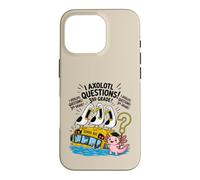Funny I Axolotl Questions 3rd Grade Pun Class Seagull Scream Case for iPhone 16 Pro