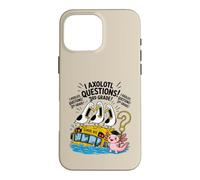 Funny I Axolotl Questions 3rd Grade Pun Class Seagull Scream Case for iPhone 16 Pro Max