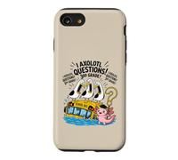 Funny I Axolotl Questions 3rd Grade Pun Class Seagull Scream Case for iPhone SE (2020) / 7/8