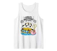 Funny I Axolotl Questions 3rd Grade Pun Class Seagull Scream Tank Top