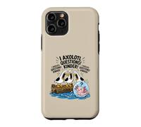 Funny I Axolotl Questions Kinder Pun Class Seagull Scream Case for iPhone 11 Pro