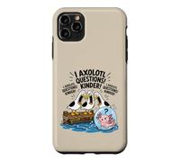 Funny I Axolotl Questions Kinder Pun Class Seagull Scream Case for iPhone 11 Pro Max