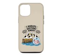 Funny I Axolotl Questions Kinder Pun Class Seagull Scream Case for iPhone 12/12 Pro