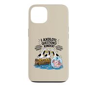 Funny I Axolotl Questions Kinder Pun Class Seagull Scream Case for iPhone 13