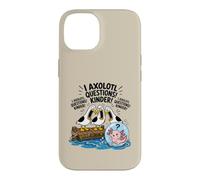 Funny I Axolotl Questions Kinder Pun Class Seagull Scream Case for iPhone 14