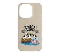 Funny I Axolotl Questions Kinder Pun Class Seagull Scream Case for iPhone 14 Pro