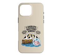 Funny I Axolotl Questions Kinder Pun Class Seagull Scream Case for iPhone 16 Pro Max