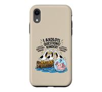 Funny I Axolotl Questions Kinder Pun Class Seagull Scream Case for iPhone XR