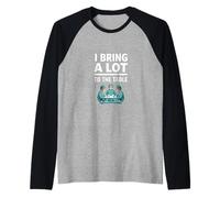 Funny I Bring A Lot to The Table Surgeon Saying Raglan Baseball Tee