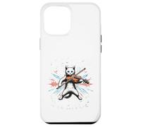 Funny I destroy silence Orchestra Violin Cat Playing Viola Case for iPhone 12 Pro Max