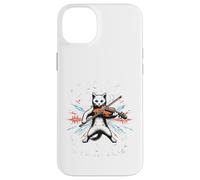 Funny I destroy silence Orchestra Violin Cat Playing Viola Case for iPhone 14 Plus