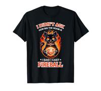 Funny I Didn't Ask How Big The Room Is Said I Cast Fireball T-Shirt