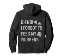 Funny I Forgot To Feed My Workers Eurogame Board Gamer Pullover Hoodie