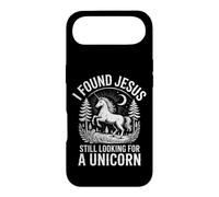 Funny I Found Jesus Still Looking For A Unicorn Saying Case for iPhone Air