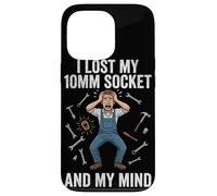 Funny I Lost My 10mm Socket And My Mind Mechanic Meme Case for iPhone 13 Pro