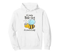 Funny I Love Beeing A Lunch Lady Pun Meme Design Pullover Hoodie