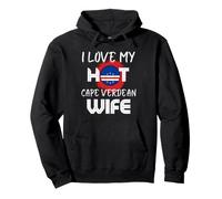 Funny I Love My Hot Cape Verdean Wife Husband Design Pullover Hoodie