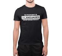 Funny I Love My Wife Yes She Bought Me This T-Shirt Gift for Husband T-Shirt (Black, Small)