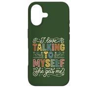 Funny I Love Talking To Myself She Gets Me For Women Case for iPhone 17