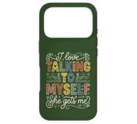 Funny I Love Talking To Myself She Gets Me For Women Case for iPhone 17 Pro