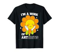 Funny I’m A Work of Arthritis Rheumatoid Knees T-Shirt