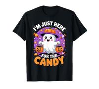 Funny I´m Just Here For The Candy Cute Halloween T-Shirt