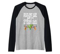 Funny I’m Not A Perfect Girl But I’m Mexican So Close Enough Raglan Baseball Tee