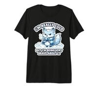 Funny I’m Really Cold But Very Brave About It Arctic Fox Premium T-Shirt