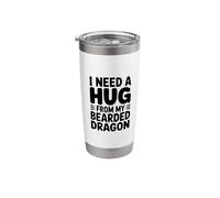 Funny I Need A Hug from My Bearded Dragon Stainless Steel Insulated Tumbler