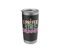 Funny I Prefer The Drummer Stainless Steel Insulated Tumbler