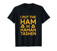 Funny I Put The Ham in Hamantashen Purim Party Queen Esther T-Shirt