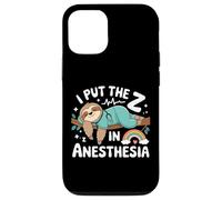 Funny I Put the Zz in Anesthesia Nurse Anesthesiologist Case for iPhone 12/12 Pro