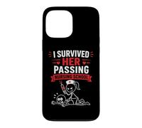 Funny I Survived Her Passing Nursing School Case for iPhone 13 Pro Max