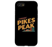 Funny I Survived Pikes Peak Retro Colorado Bigfoot Souvenir Case for iPhone SE (2020) / 7/8