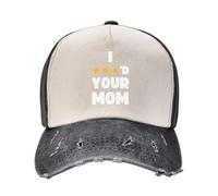 Funny I Three Starred Your MOM Joke Baseball Cap Golf hat Custom Hat Western Hat Women's Beach Visor Men's