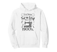 Funny I’ve Been Sewing Since The 1900’s Craft Lover Pullover Hoodie