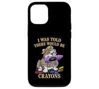 Funny I WAS TOLD THERE BE CRAYONS Jarhead Brother Military Case for iPhone 12/12 Pro