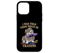 Funny I WAS TOLD THERE BE CRAYONS Jarhead Brother Military Case for iPhone 12 mini