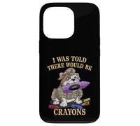 Funny I WAS TOLD THERE BE CRAYONS Jarhead Brother Military Case for iPhone 13 Pro