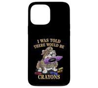 Funny I WAS TOLD THERE BE CRAYONS Jarhead Brother Military Case for iPhone 13 Pro Max