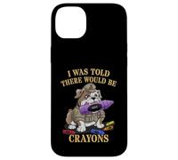Funny I WAS TOLD THERE BE CRAYONS Jarhead Brother Military Case for iPhone 14 Plus