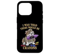 Funny I WAS TOLD THERE BE CRAYONS Jarhead Brother Military Case for iPhone 16 Pro