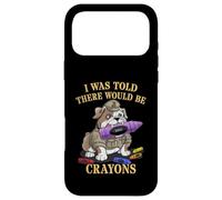 Funny I WAS TOLD THERE BE CRAYONS Jarhead Brother Military Case for iPhone 17 Pro Max