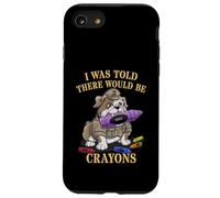 Funny I WAS TOLD THERE BE CRAYONS Jarhead Brother Military Case for iPhone SE (2020) / 7/8